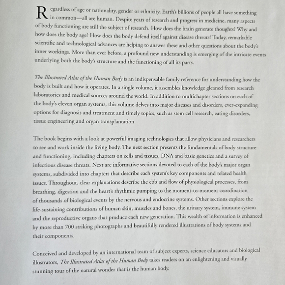 🩻 Atlas Of The Human Body Hardcover Book - Picture 15 of 16